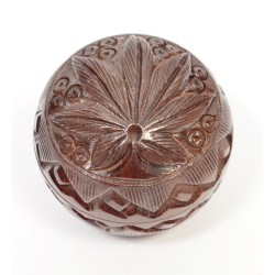 Rosewood Grinder Bowl Carved