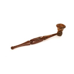 Rosewood Longway Cool Pipe Carved