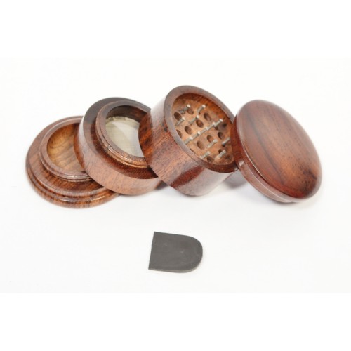 Small Rosewood Double Grinder Pollinator